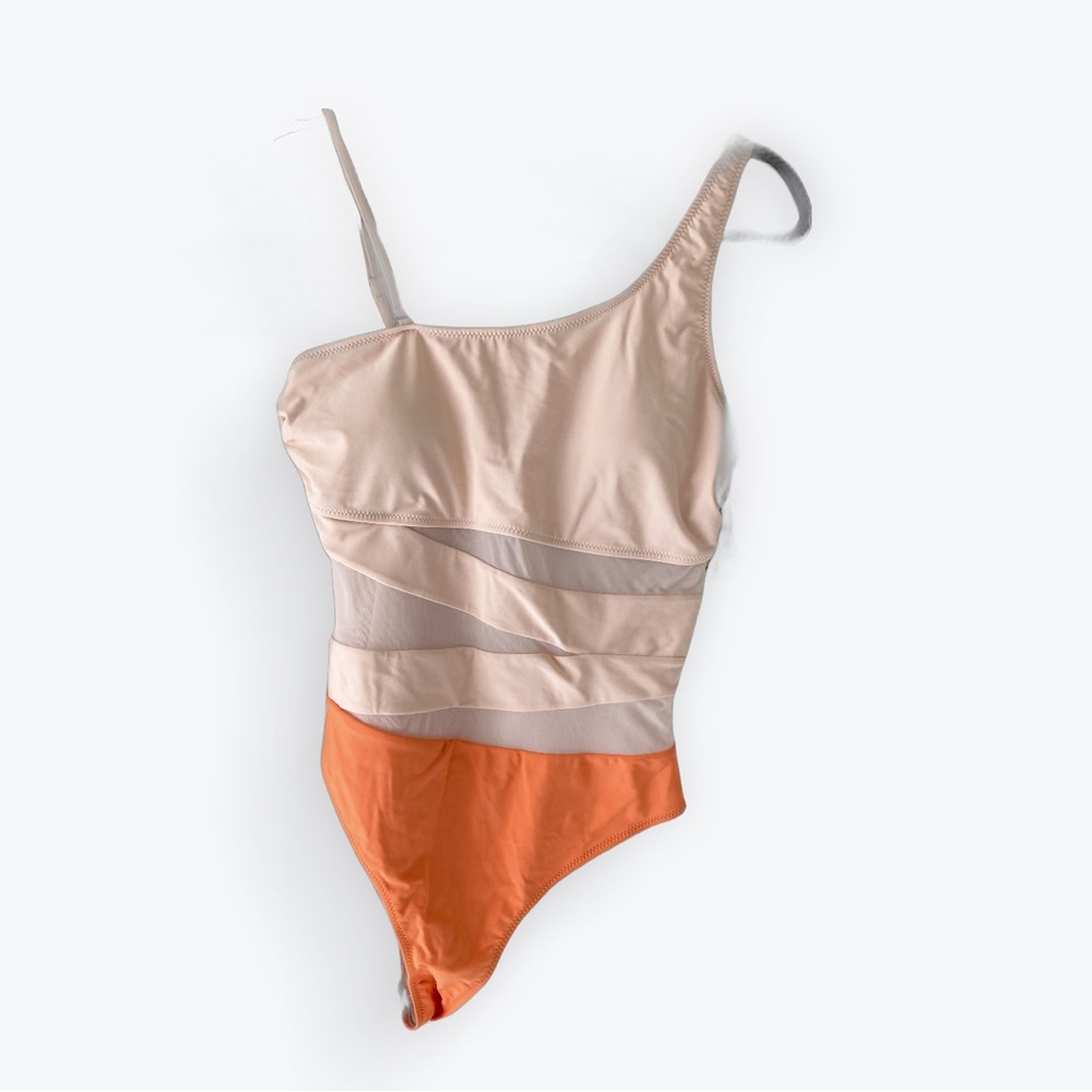 Blooming Jelly Swimsuit Pink (Peach) and Orange XL 12 - Picture 5 of 7